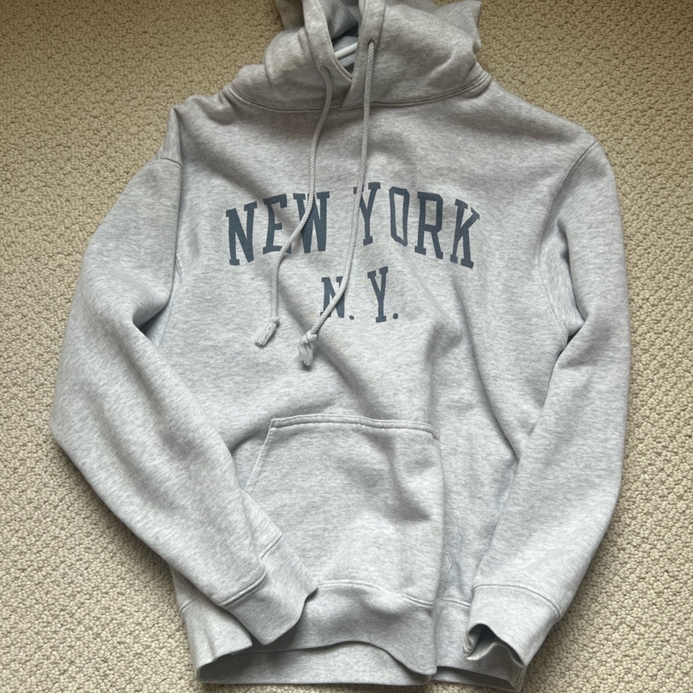 Brandy Melville Light Gray Hoodie